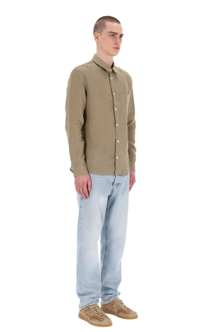 A.P.C. Cassel Model Linen Shirt