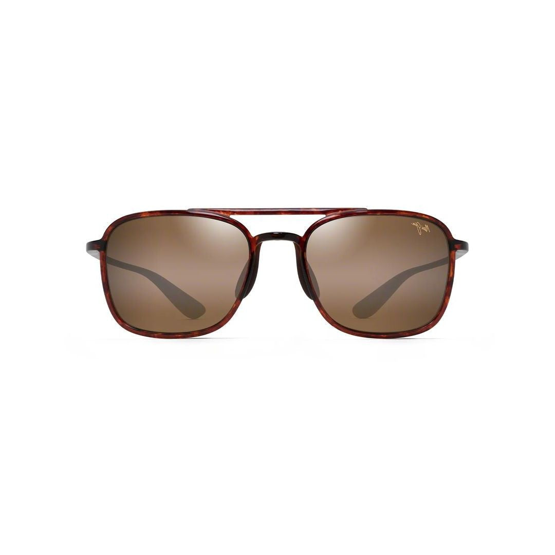 Maui Jim Keokea Rectangular Tortoiseshell Sunglasses With Brown-Tinted Lenses