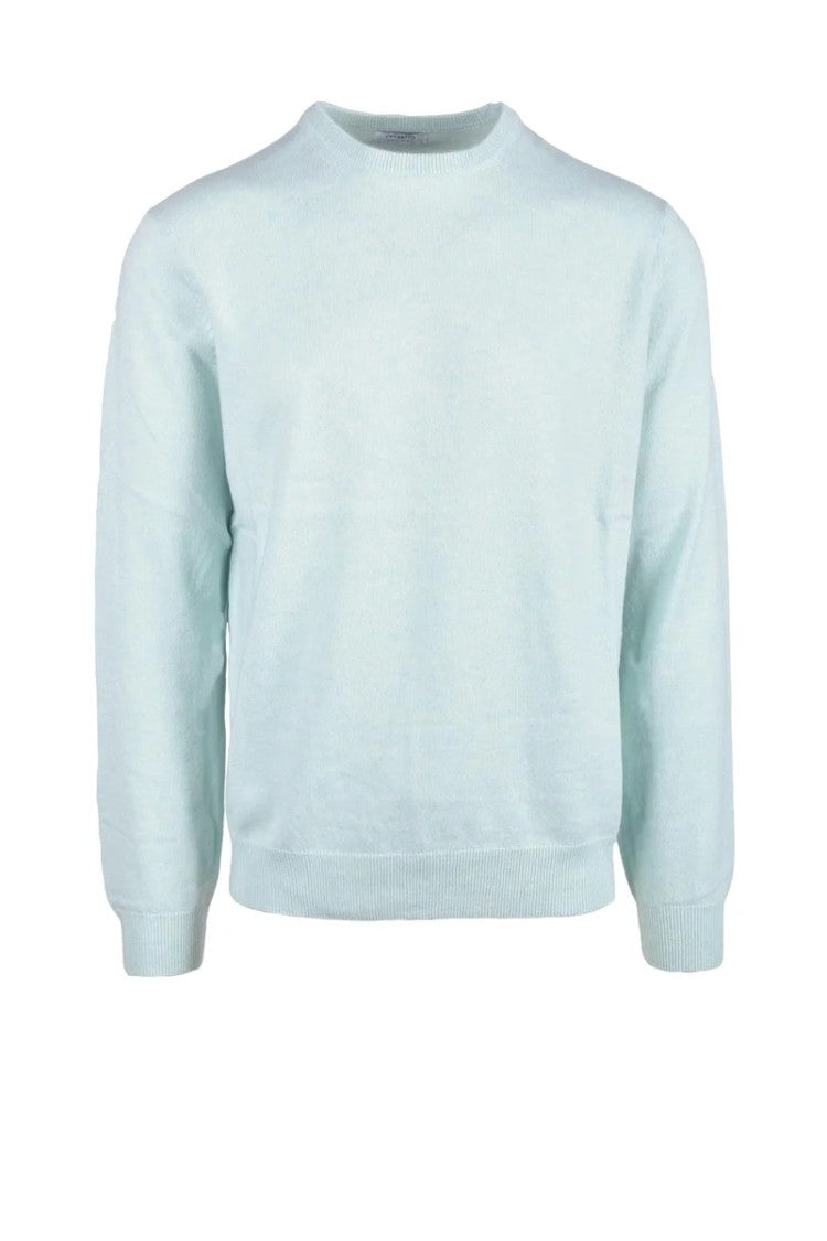 Malo Optimum Wool/Cashmere Sweater - Mint Green