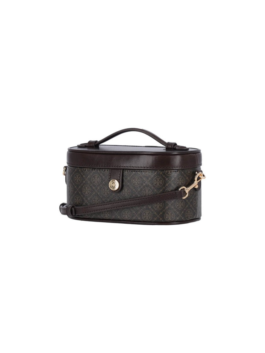 Tory Burch "T Monogram" Jewelry Case – Brown