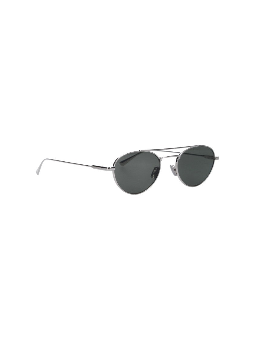 Saint Laurent Silver Sl 97 Acetate Sunglasses