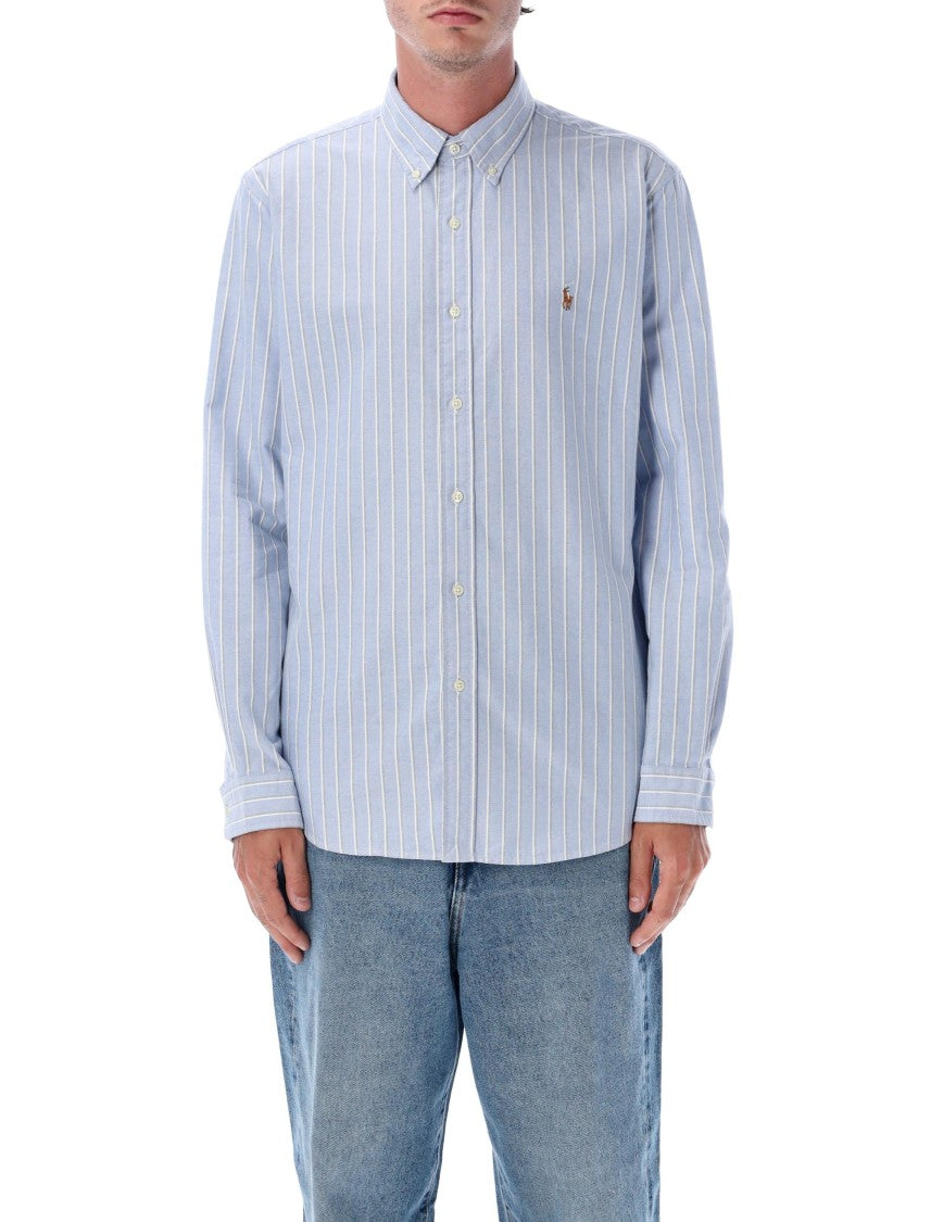 Polo Ralph Lauren Custom Fit Striped Oxford Shirt