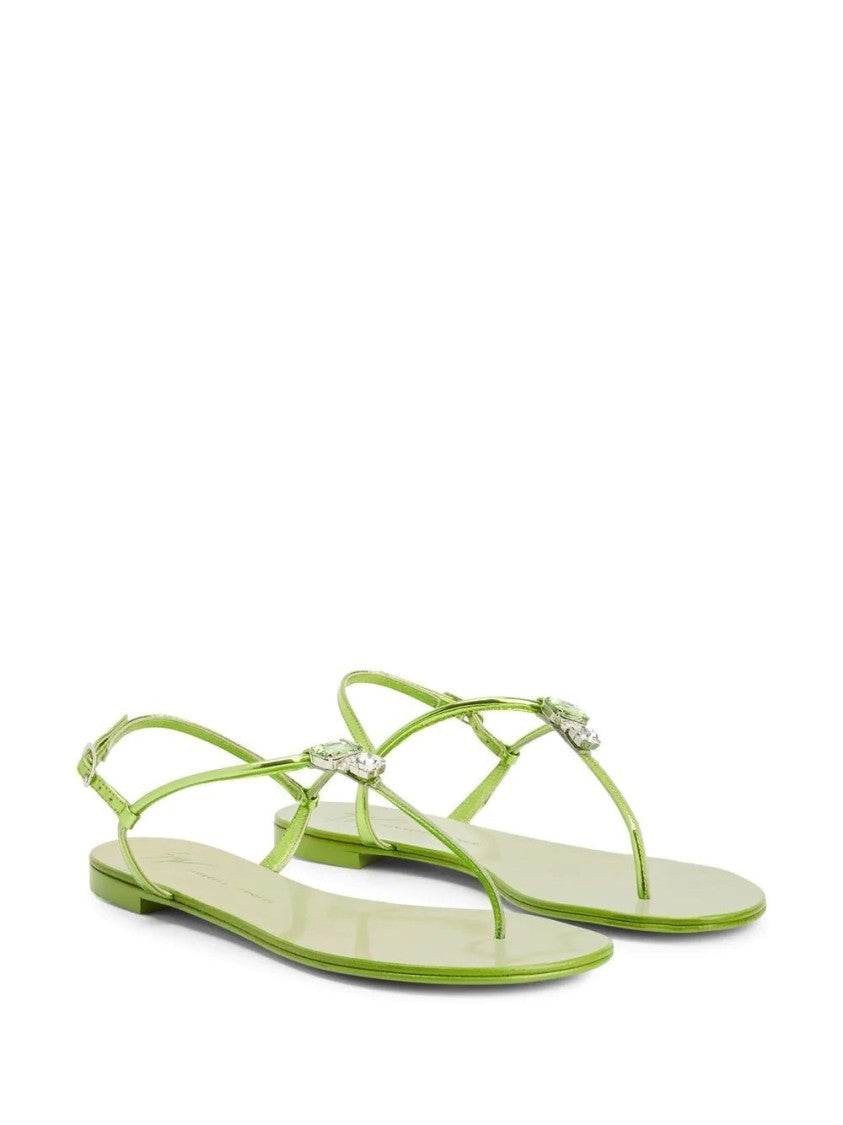 Giuseppe Zanotti Rock Flat Sandals