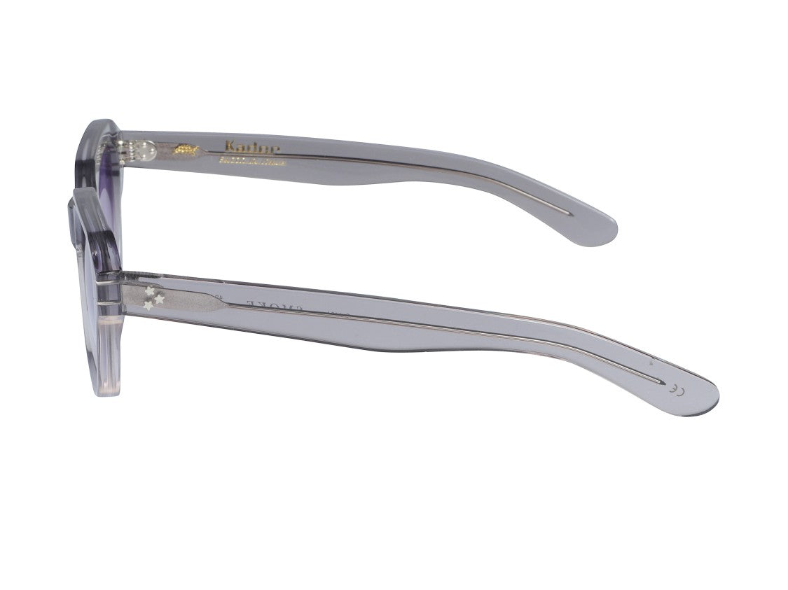 Kador Smoke Gradient Oversized Square Sunglasses