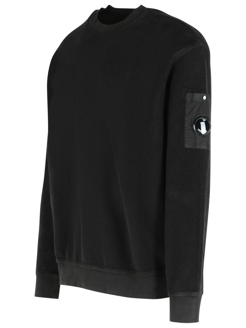 C.P. Company Black Cotton Sweatshirt