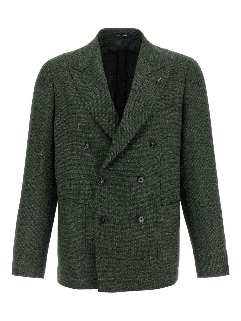 Tagliatore Double Breased Bottoned Blazer Montecarlo