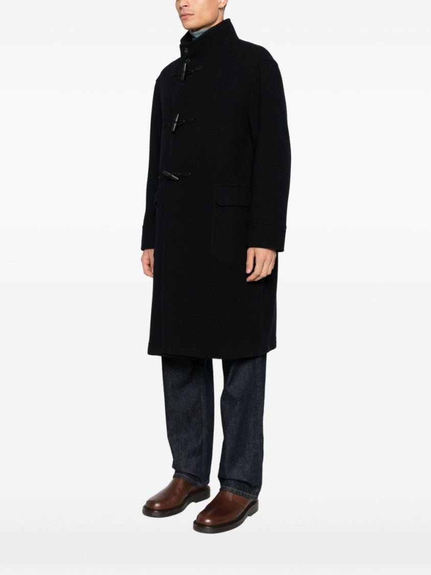 Tagliatore Tailored Blue Coat With Structured Silhouette And Timeless Appeal