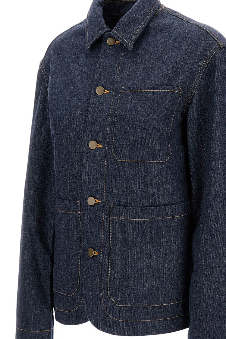 Meta Campania Julian Cashmere Denim Shirt