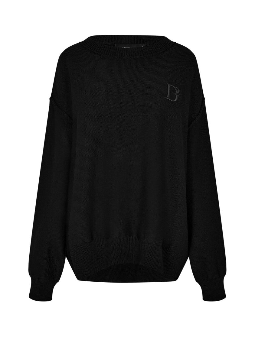 Dsquared2 D2 Statement Logo Knit Sweater