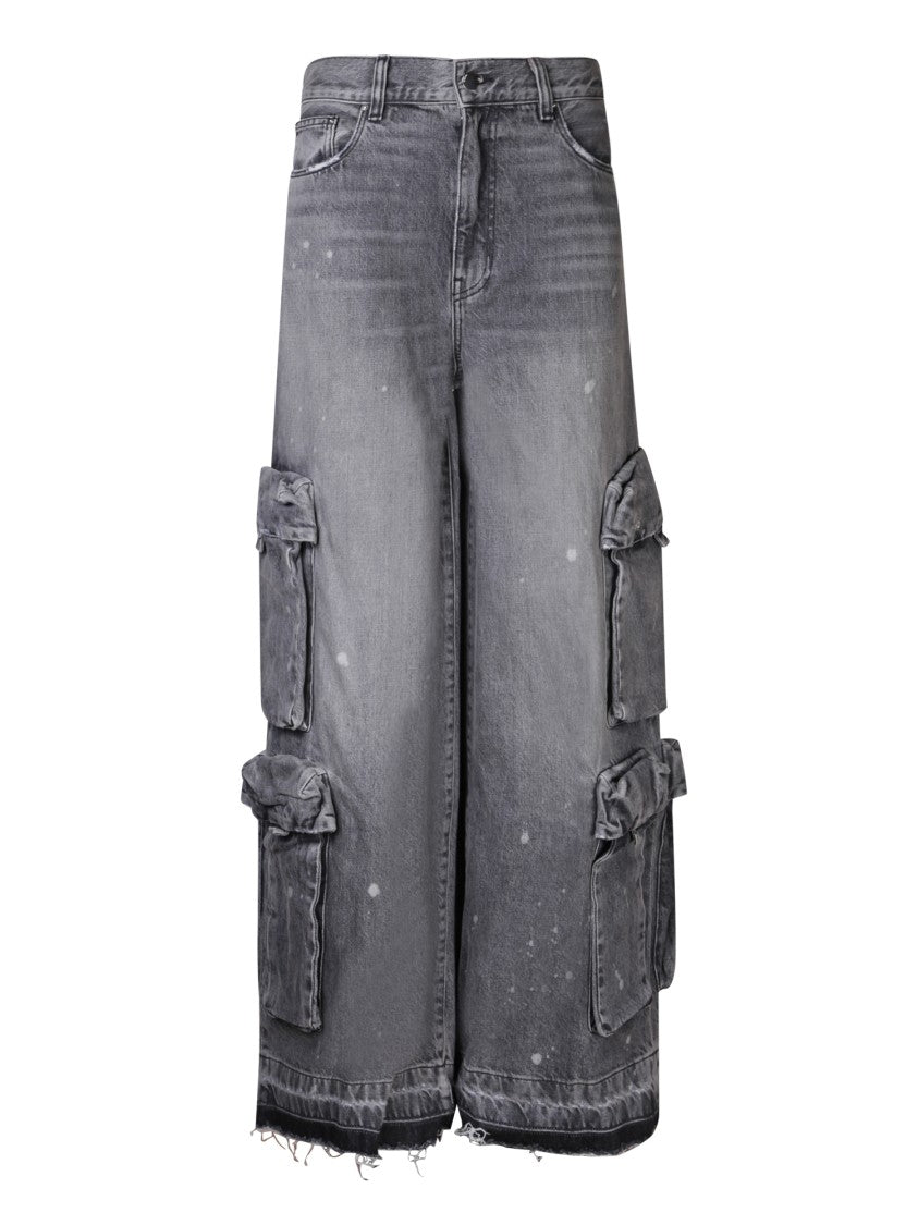 Amiri Grey Denim Jeans