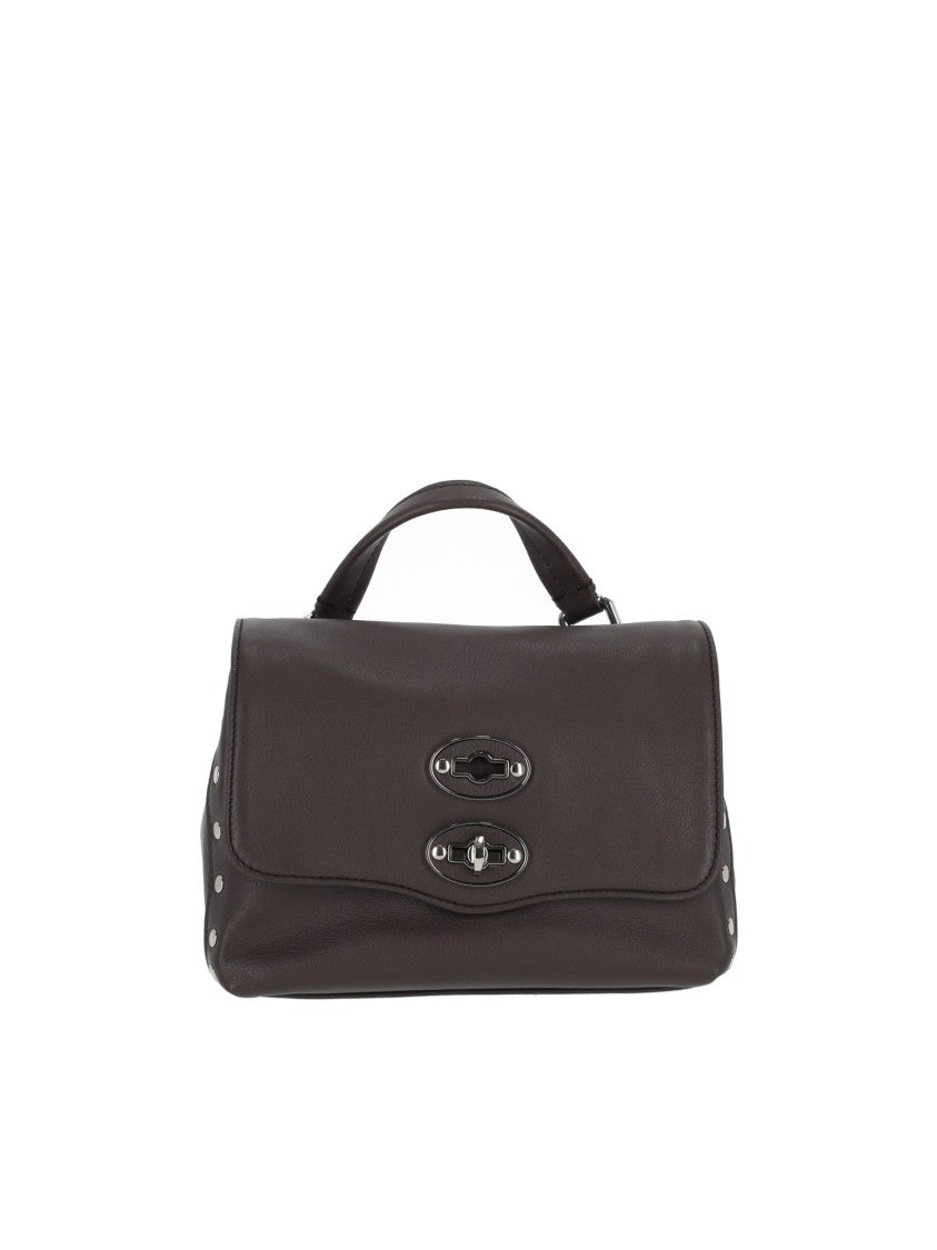 Zanellato Srl Brown Marengo Saeta Bovine Leather Handbag