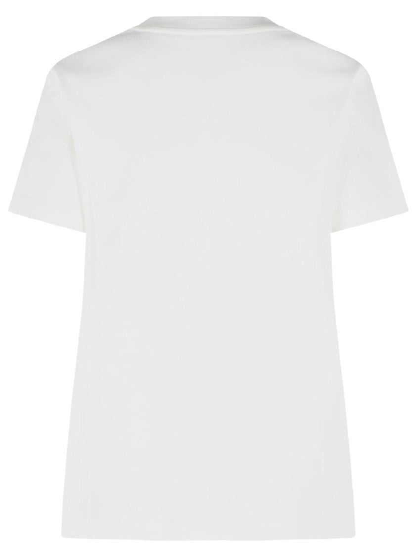 Moncler White Cotton T-Shirt