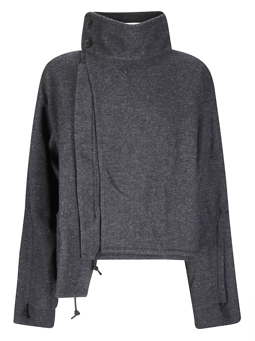 Yohji Yamamoto Gathered Po A Jacket