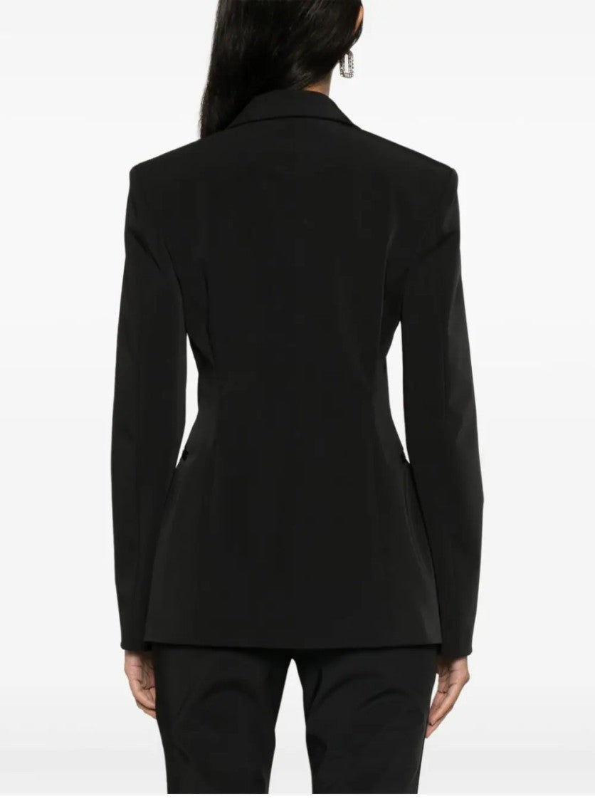 Blumarine Black Single-Breasted Jacket