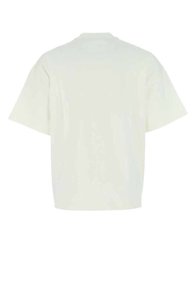 Jil Sander Ivory Cotton Oversize T-Shirt
