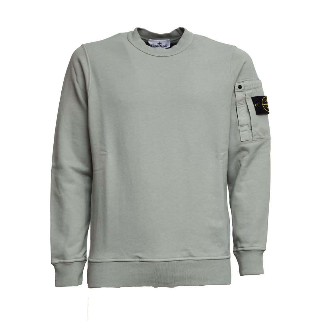 Stone Island Cotton Fleece Crewneck Sweatshirt