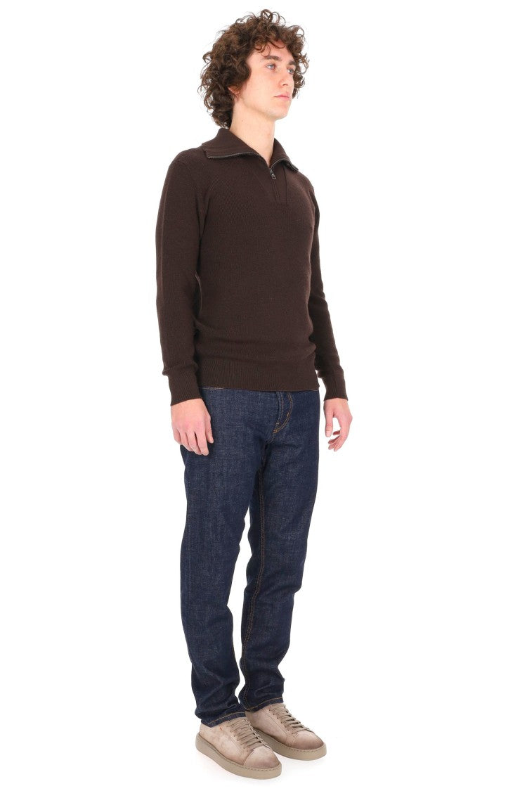 Tagliatore Linton Virgin Wool Truck Driver Sweater