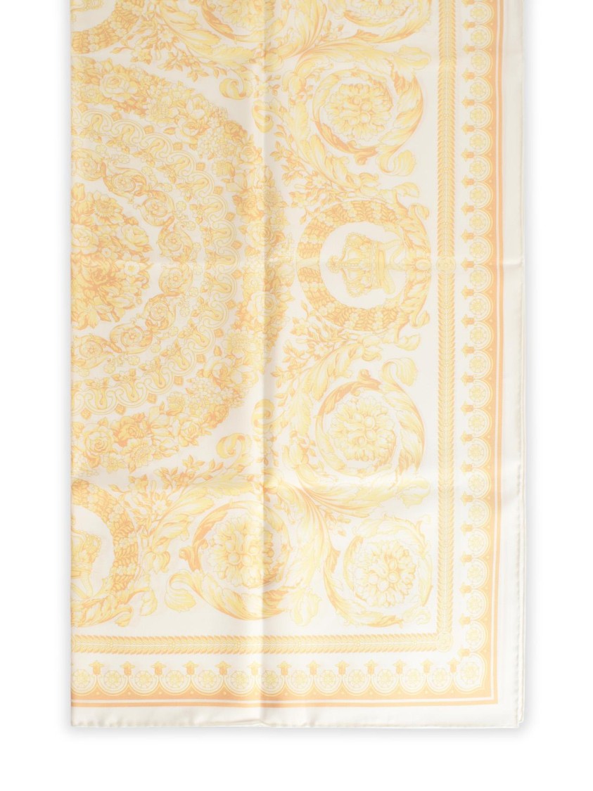 Versace 'Barocco' Large Silk Scarf