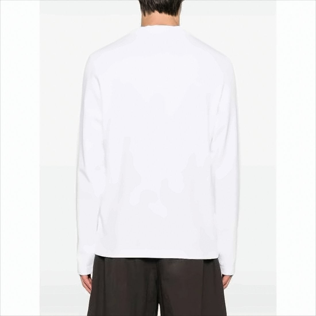Jacquemus Long-Sleeve Cotton T-Shirt With Minimalist Design