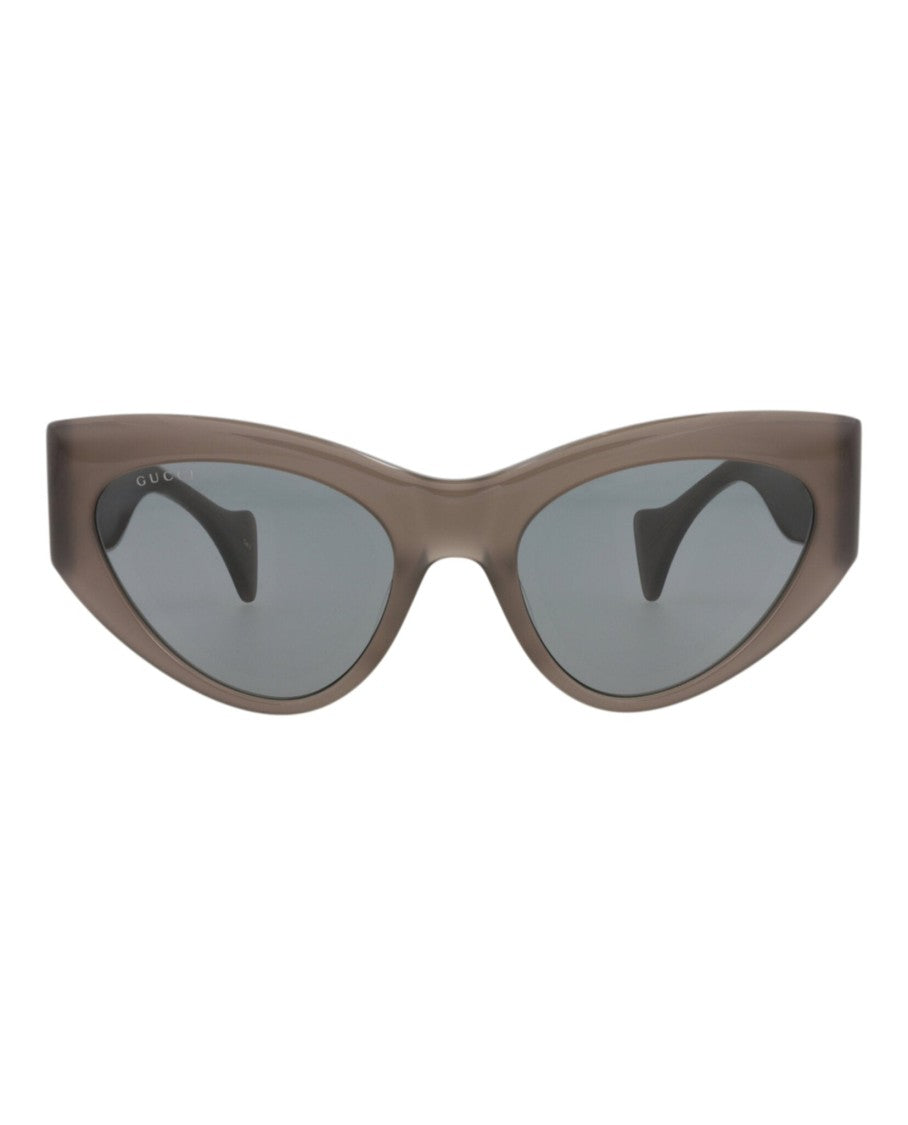 Gucci Cat Eye-Frame Recycled Acetate Sunglasses With Studded Accents