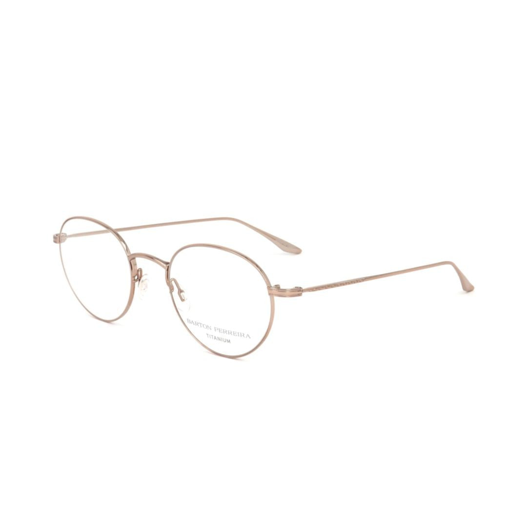 Barton Perreira Bp5037 501Vo Thin Round Metal Eyeglasses With Adjustable Nose Pads