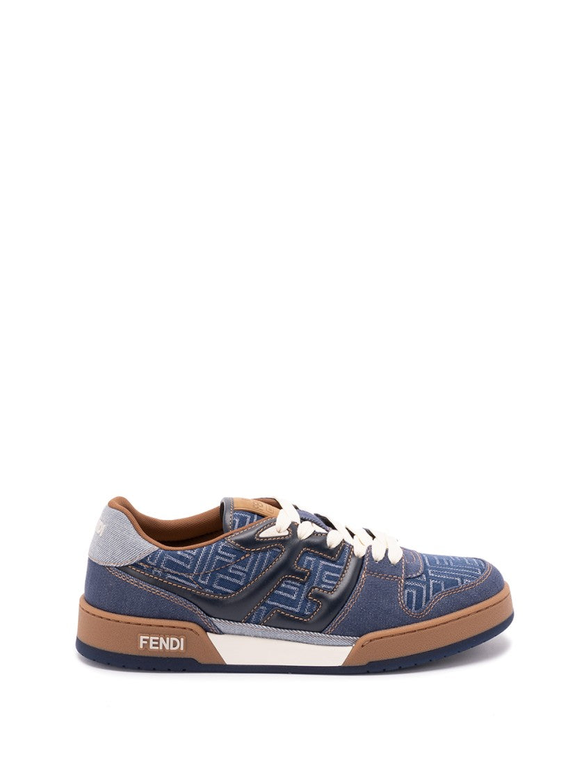 Fendi ` Match` Denim Sneakers