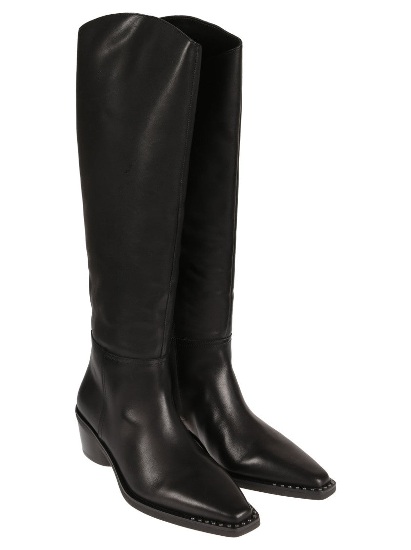 Ash Harpo Tall Slouched Studded Boots