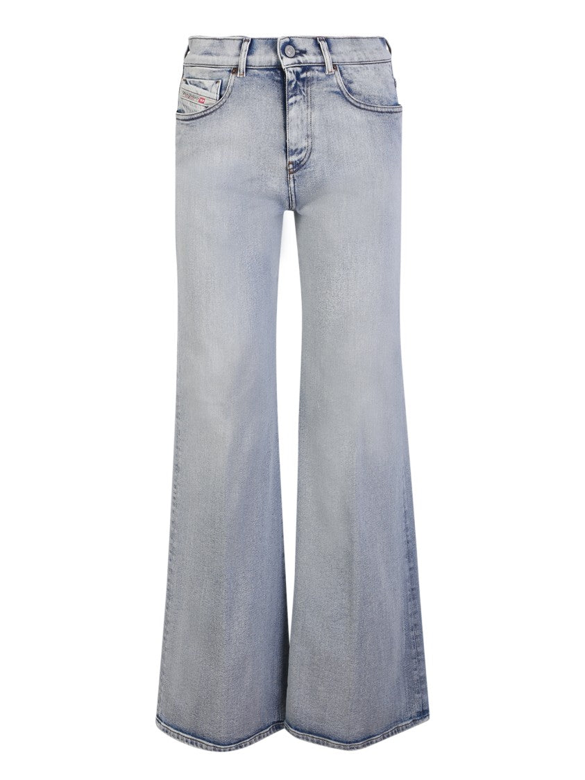 Diesel Blue Flared Jeans