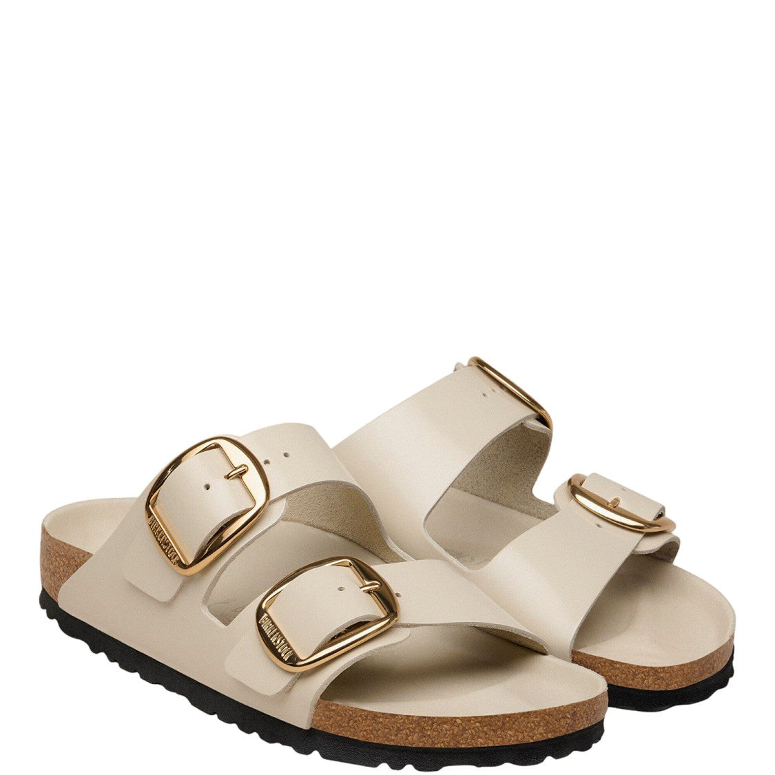 Birkenstock Leather Sandals With Adjustable Straps