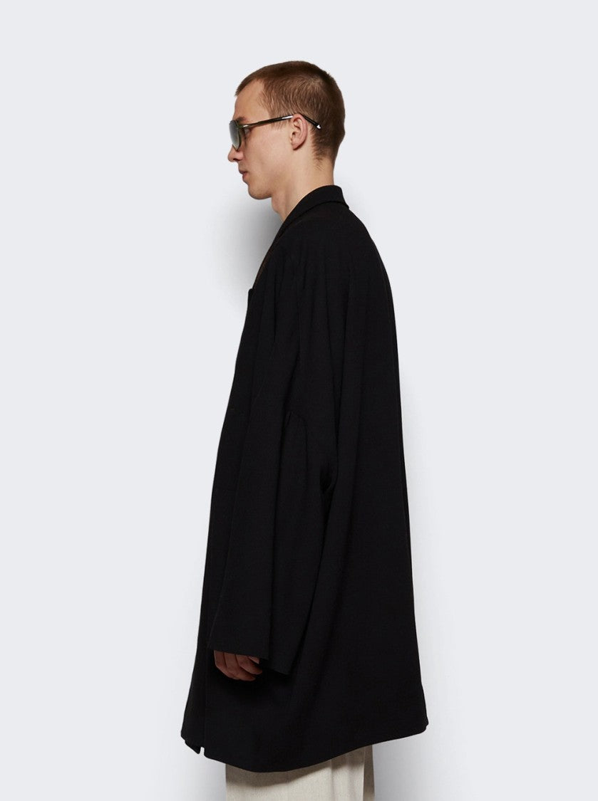 Rick Owens Oversized Arrowhead Jacket Black