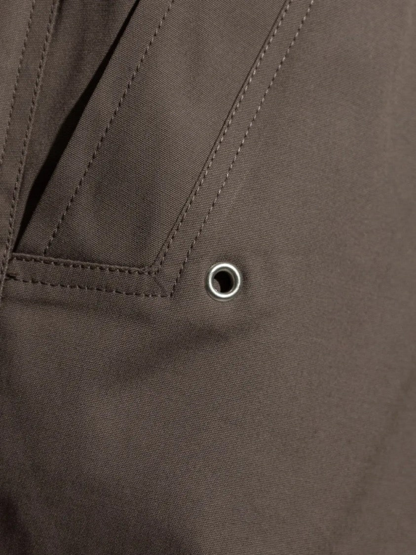 Rick Owens Relaxed Fit Bermuda Shorts With Adjustable Waistband