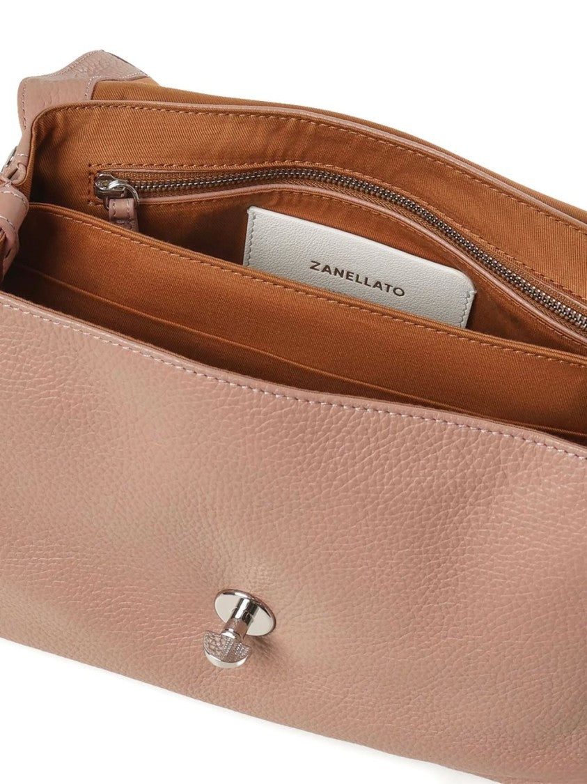 Zanellato Leather Bag Postina Daily S Shoulder Bag