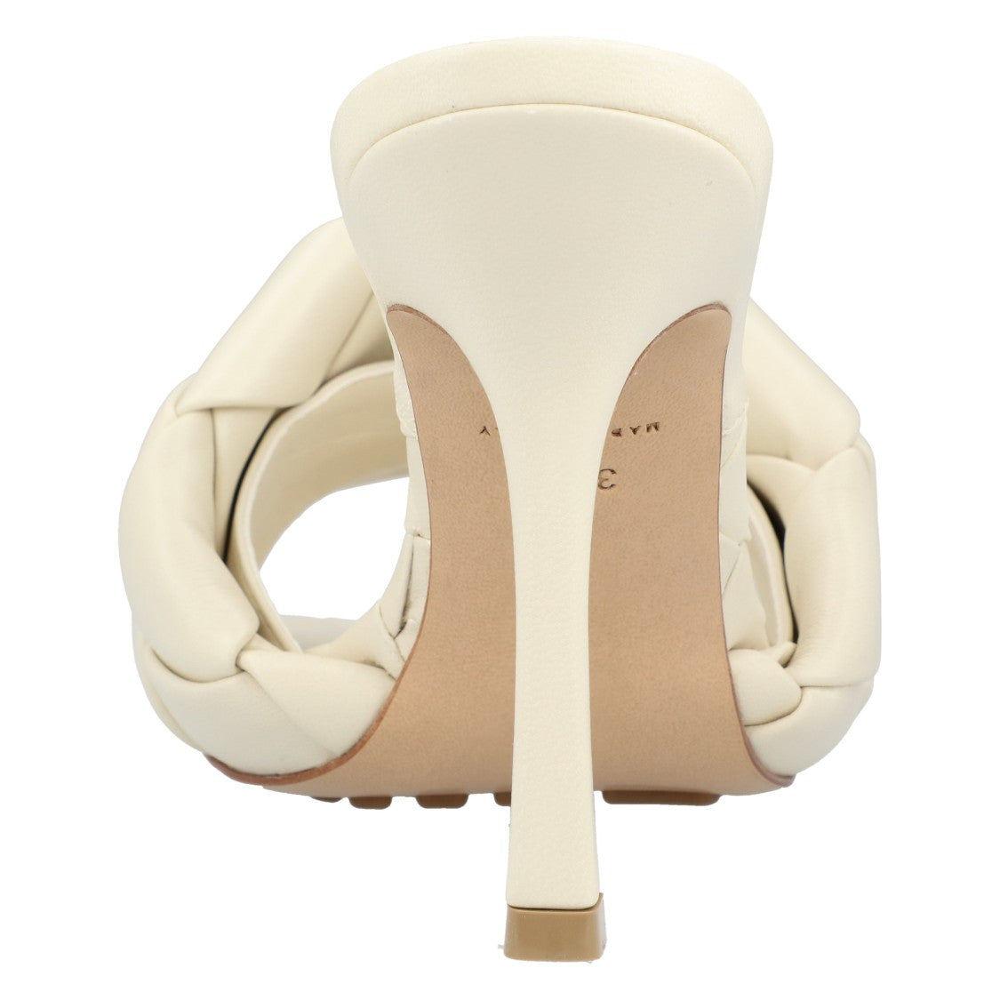 Bottega Veneta Lido Mule White