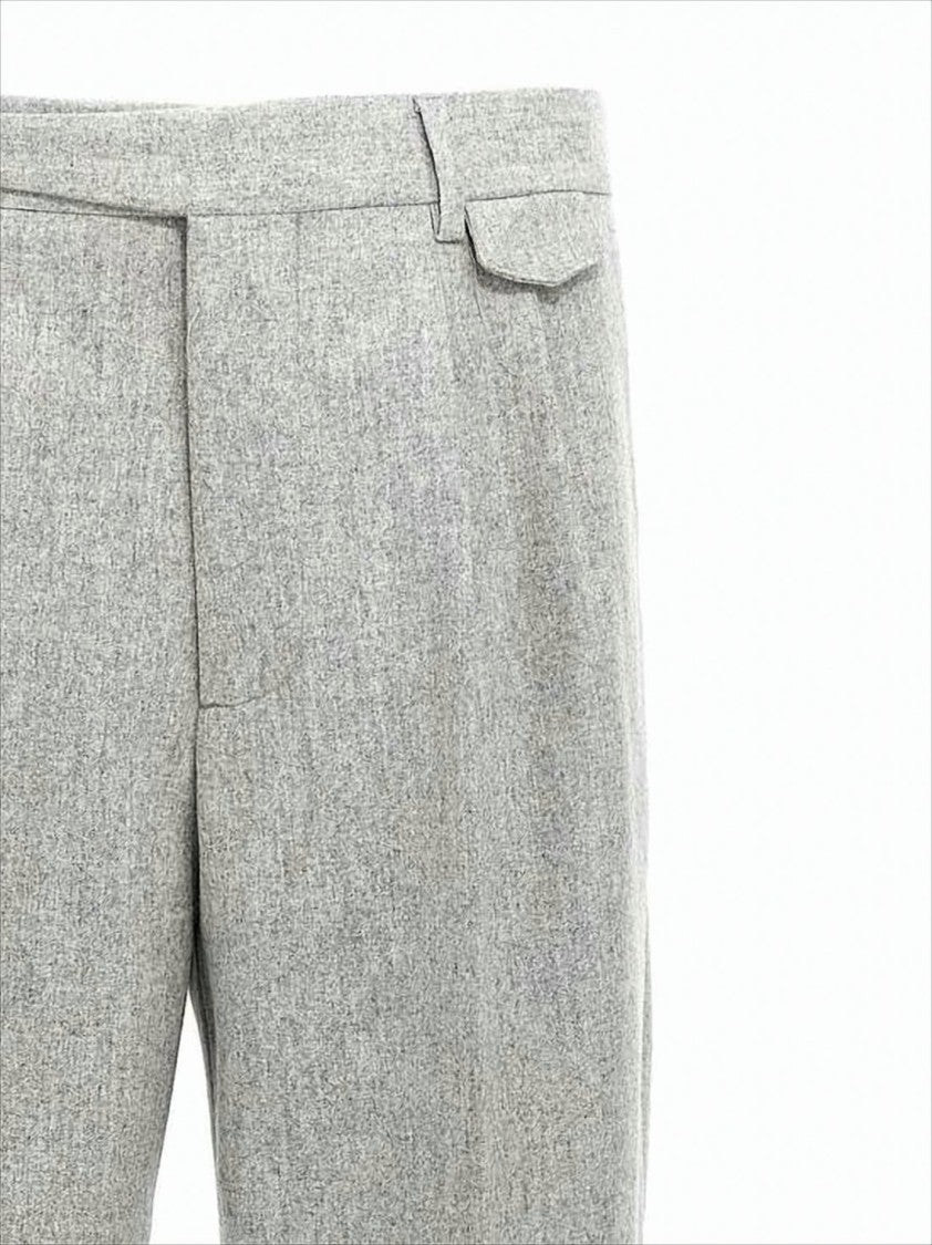 Brunello Cucinelli Tailored Grey Suit Pants