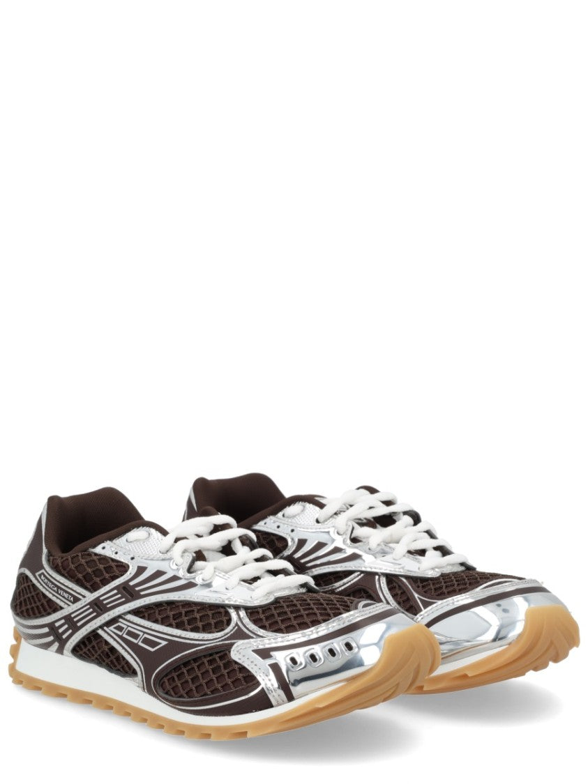 Bottega Veneta Orbit Dark Brown Sneakers
