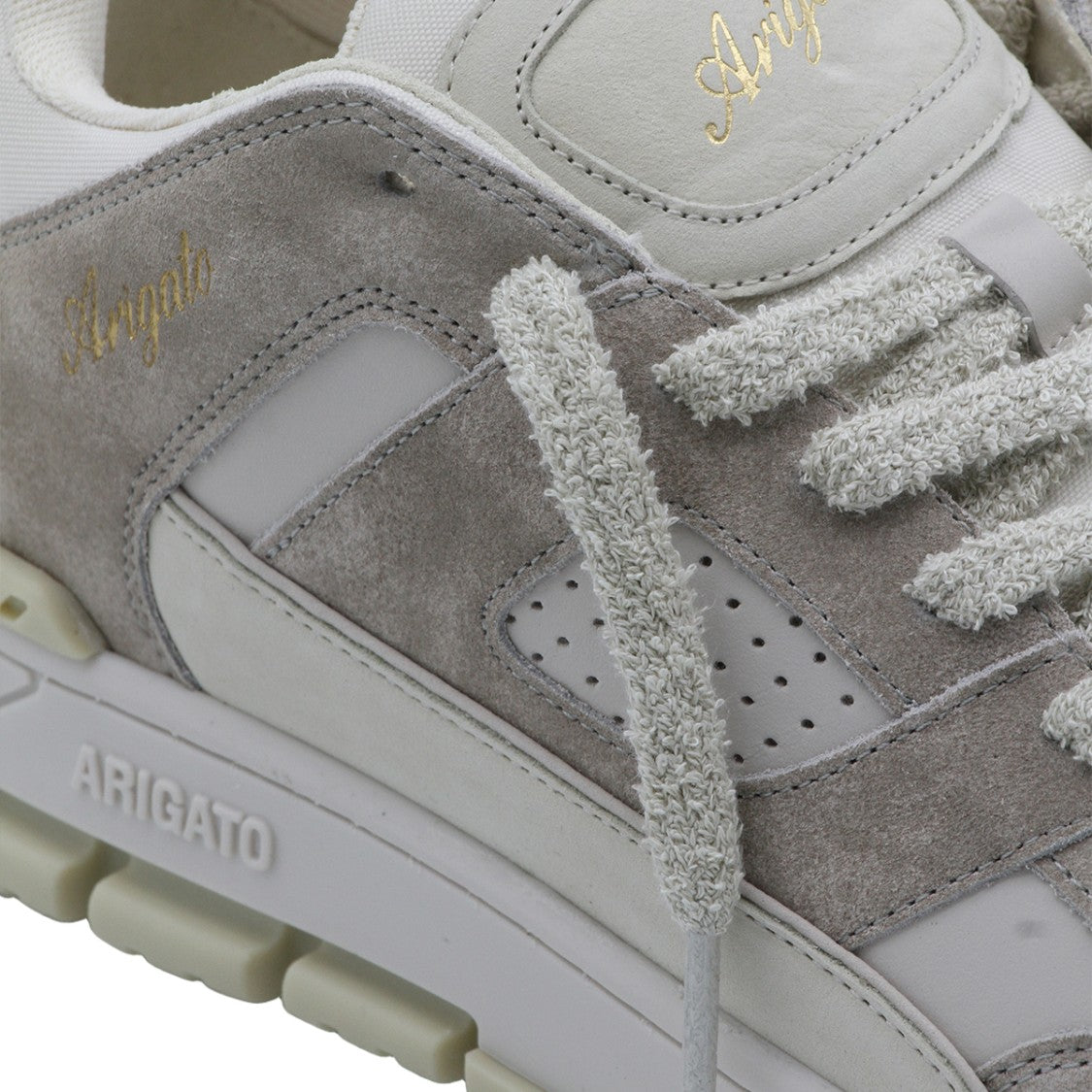 Axel Arigato Smooth And Suede Textured Sneakers