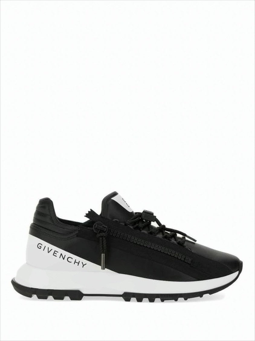 Givenchy Black Sneakers With Side Zipper