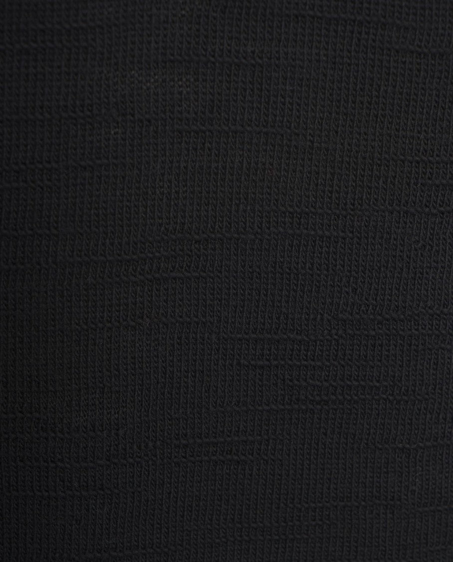 Hannes Roether Black V-Neck Sweater With Lightweight Knit