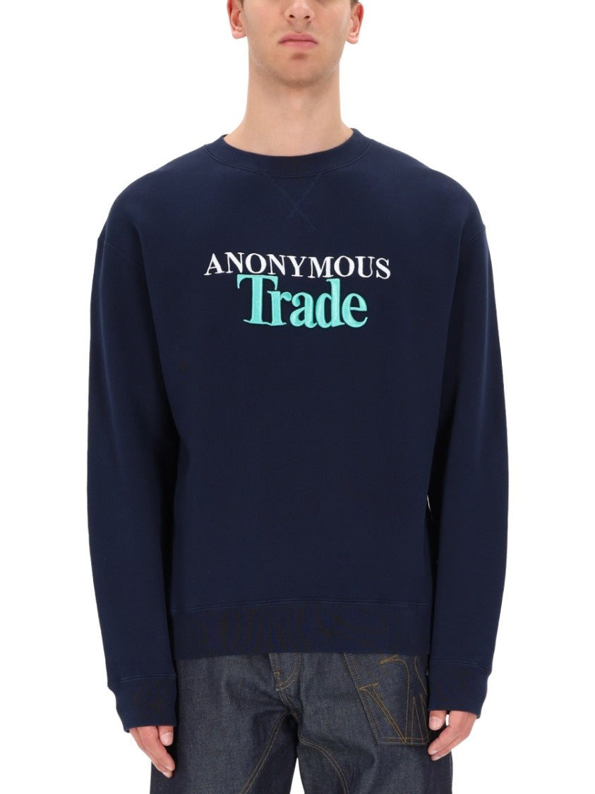J. W. Anderson Anonymous Trade Print Cotton Sweatshirt