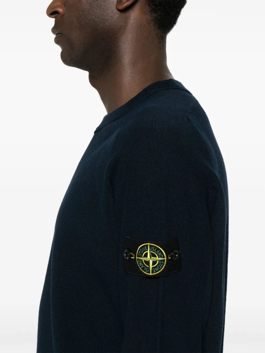 Stone Island Piqué-Weave Sweatshirt