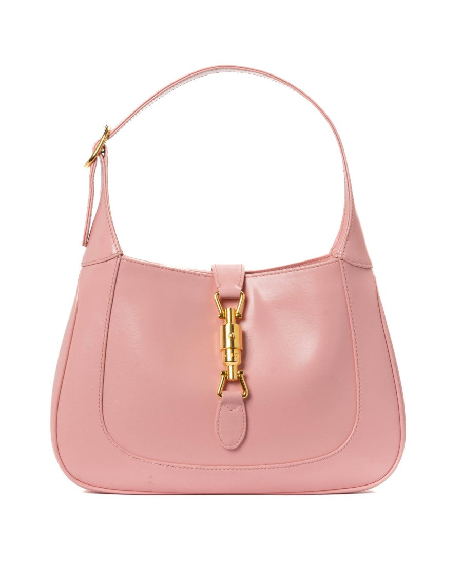 Gucci Pink Jackie 1961 Medium Box Leather Handbag