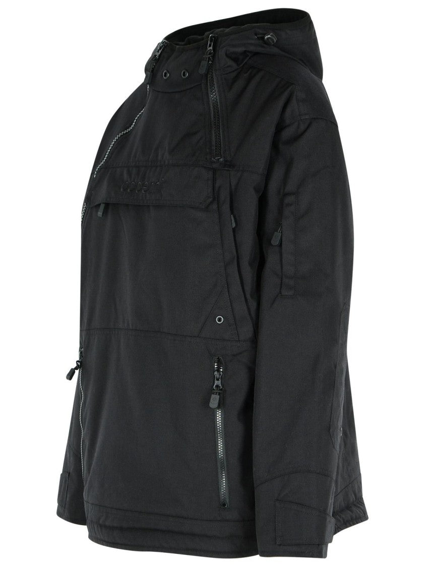 Coperni Asymmetric' Black Polyamide Jacket