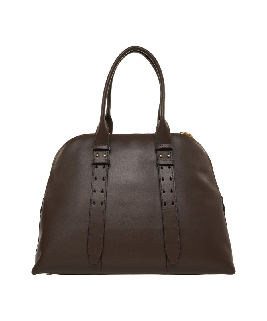 Pinko Bowling Bag With Double-Zip Closure