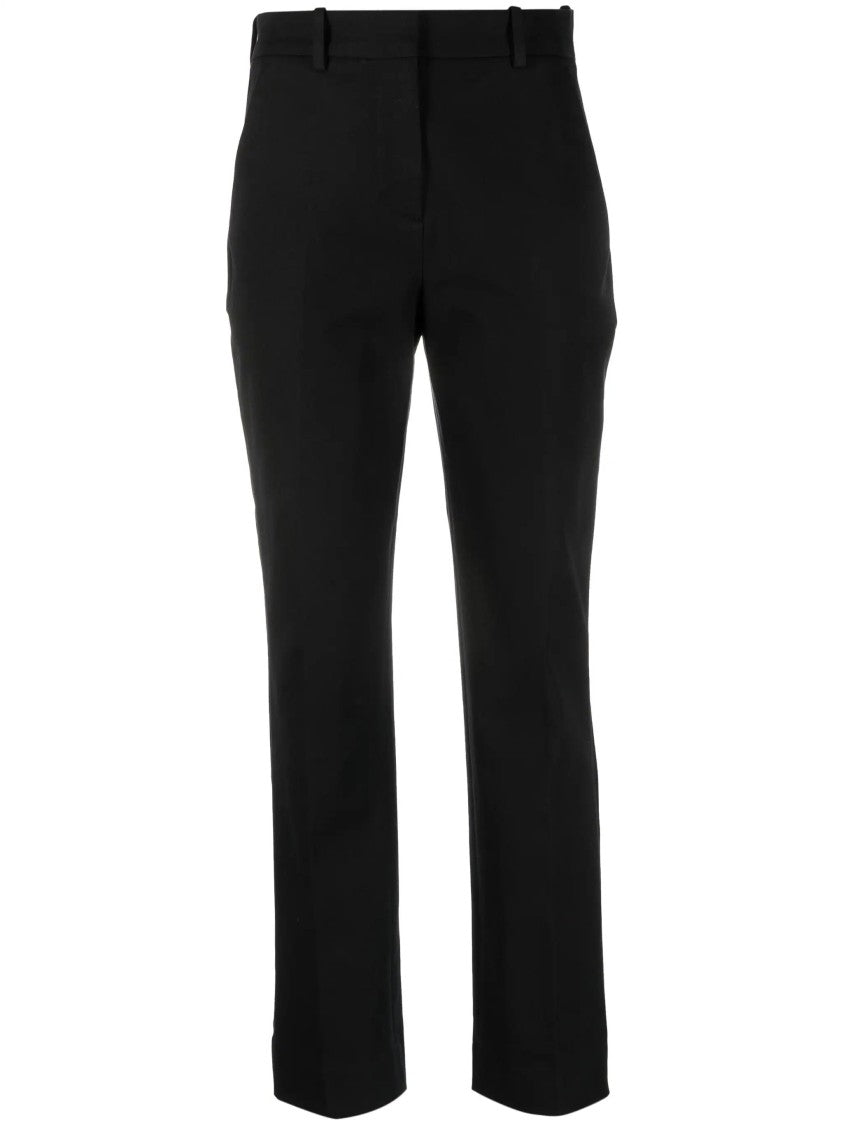 Calvin Klein Ankle-Length Trousers In Stretch Gabardine With Tailored Finish