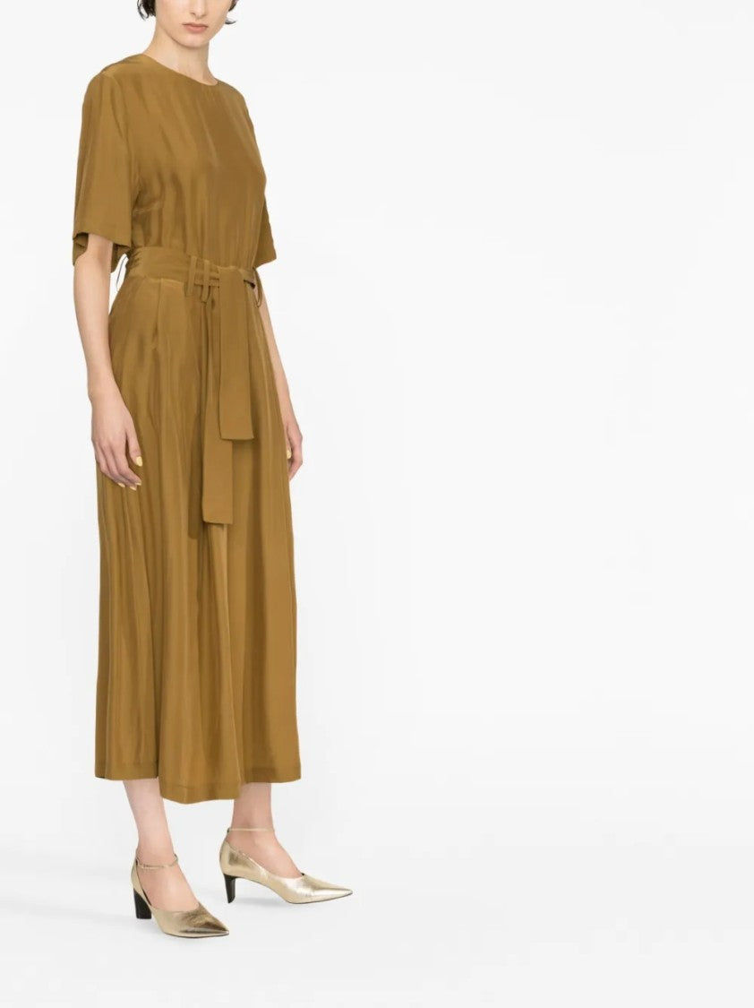 Fabiana Filippi Wide-Leg Dress With Round Neckline