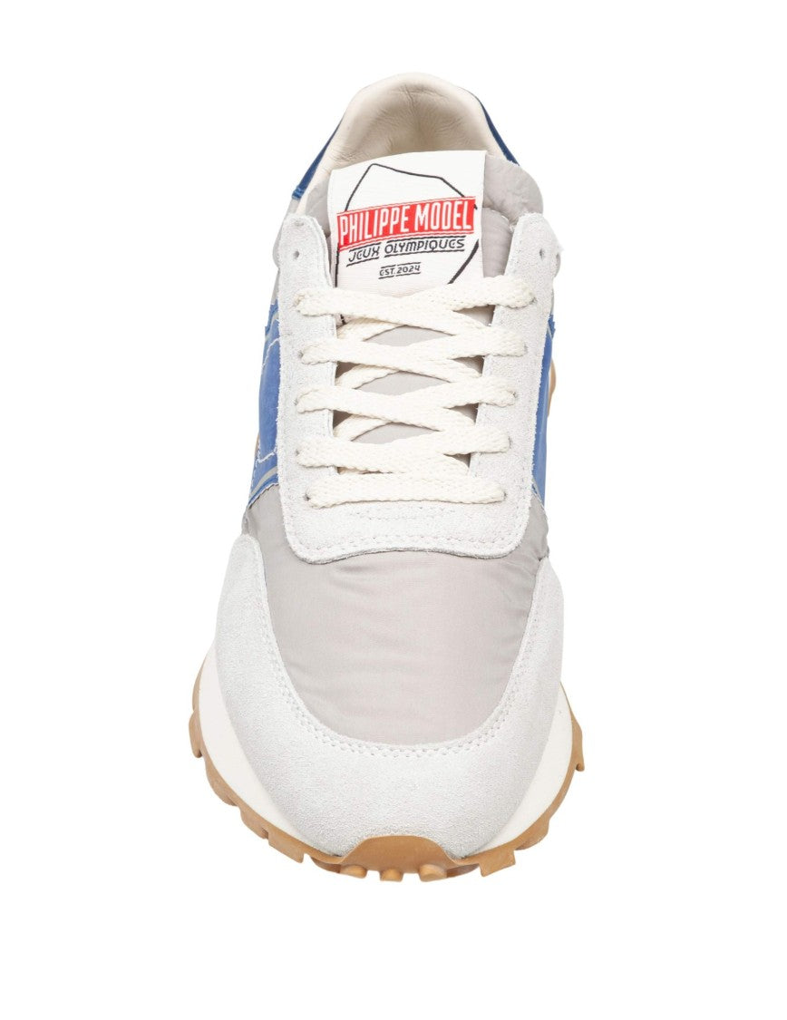 Philippe Model Running Tour Sneakers In Technical Fabric And Suede