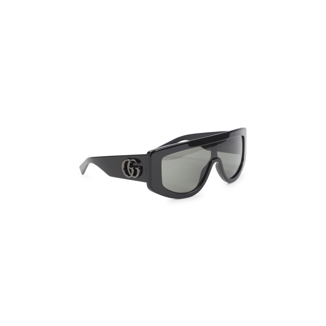 Gucci Oversized Rectangular Frame Sunglasses With Double-G Logo