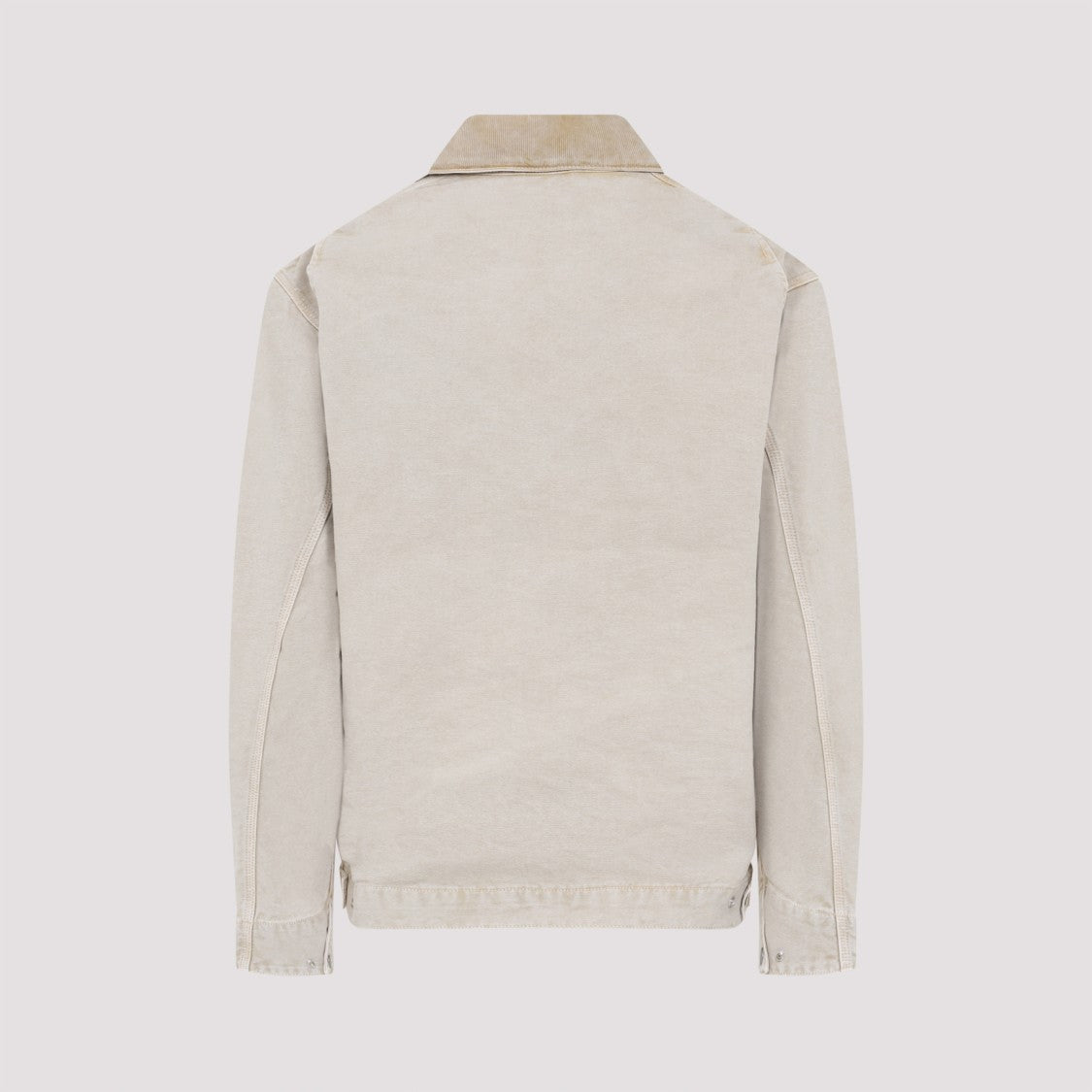 Carhartt Wip Textured Organic Cotton Jacket With Pointed Collar