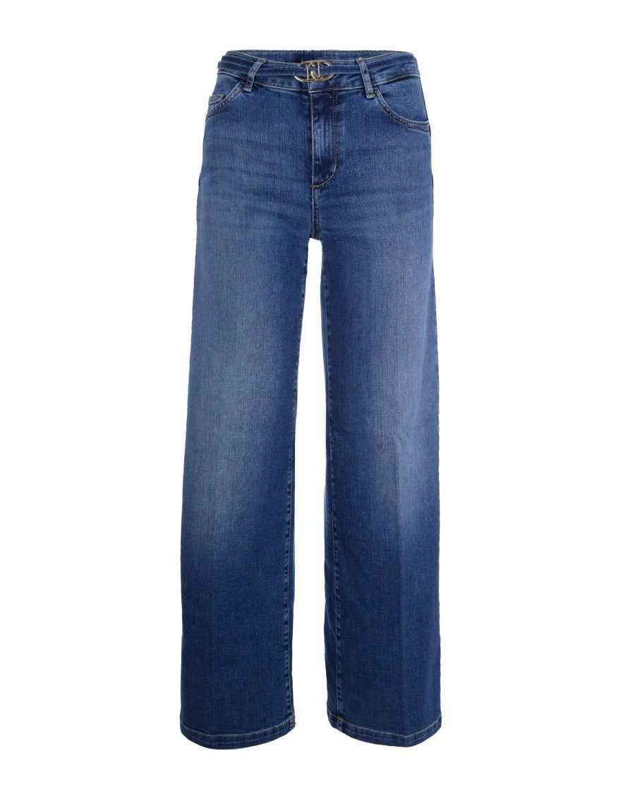 Liu Jo Medium Blue Flare Jeans