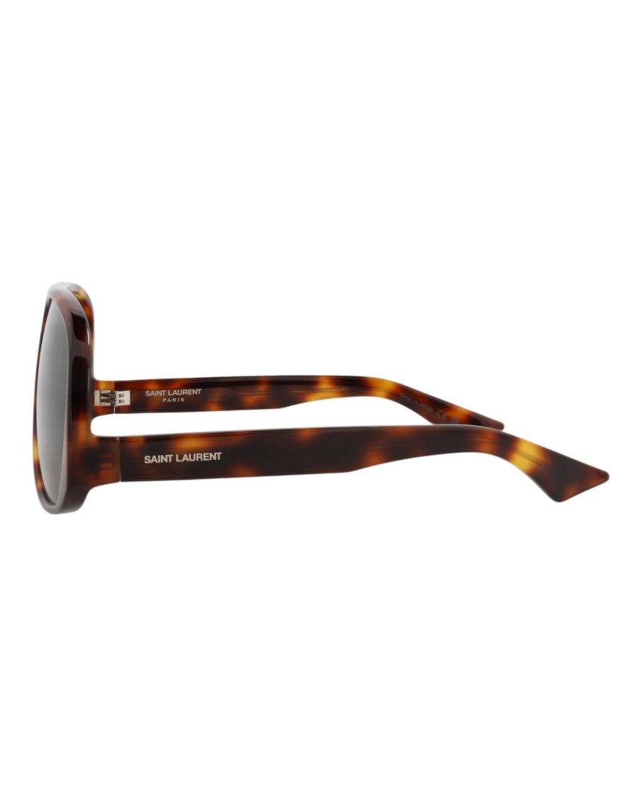 Saint Laurent Aviator-Frame Recycled Acetate Sunglasses